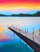 Canvas Painting Class on 04/29 at Muse Paintbar National Harbor
