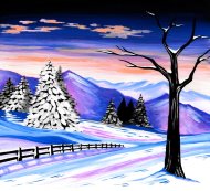 Canvas Painting Class on 12/11 at Muse Paintbar Annapolis