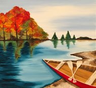 The 1 Paint And Sip Experience Garden City NY Muse Paintbar RusticRowMP