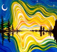 Canvas Painting Class on 05/04 at Muse Paintbar Ridge Hill