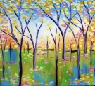 Canvas Painting Class on 06/04 at Muse Paintbar Assembly Row