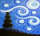 Canvas Painting Class on 12/10 at Muse Paintbar Annapolis