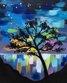 Canvas Painting Class on 05/14 at Muse Paintbar Portland