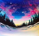 here Canvas Painting Class on 12/01 at Muse Paintbar Annapolis