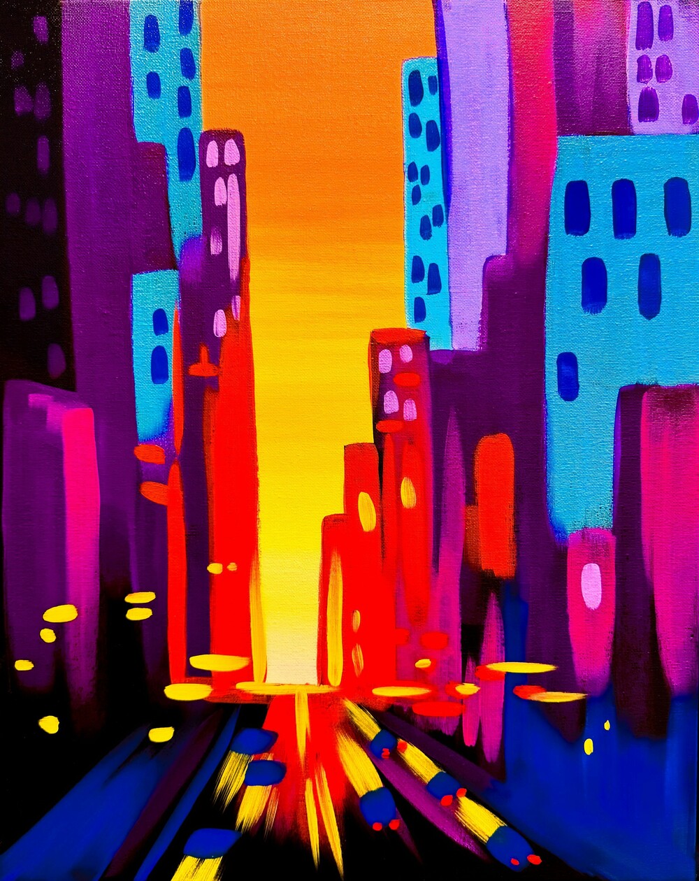 Midtown Sunset Painting Class On Apr 12 2025 At 5 00 6 30 PM Muse DowntownSunset