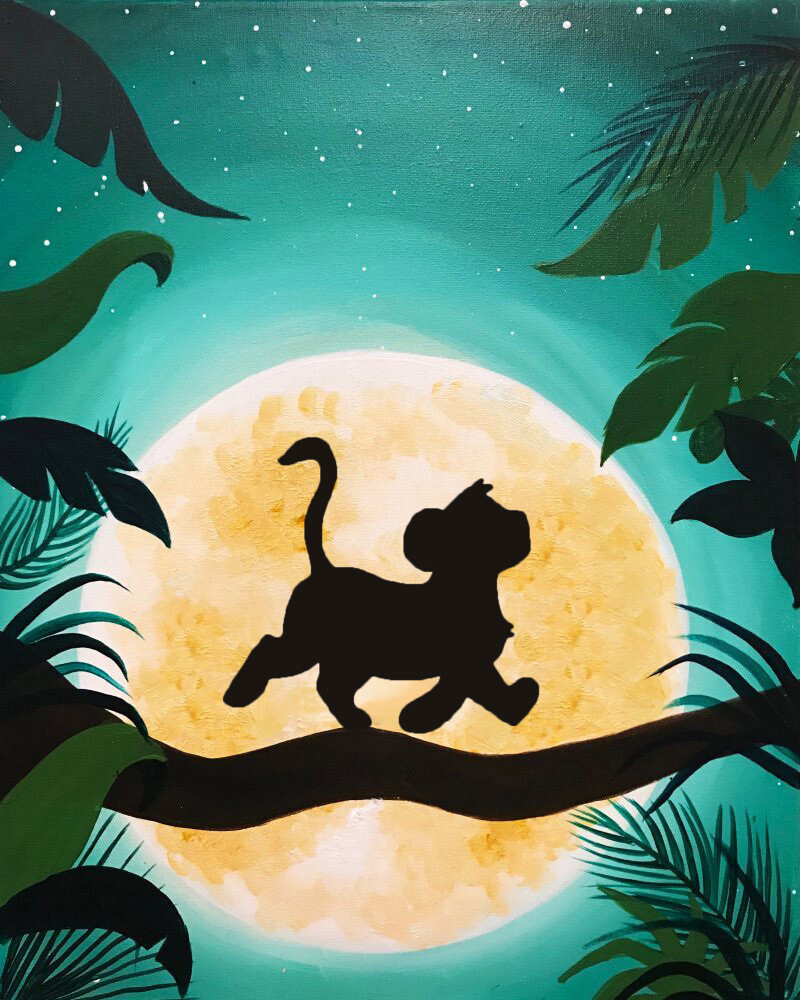 Hakuna Matata Painting Class Muse Woodbridge HakunaMatataV2