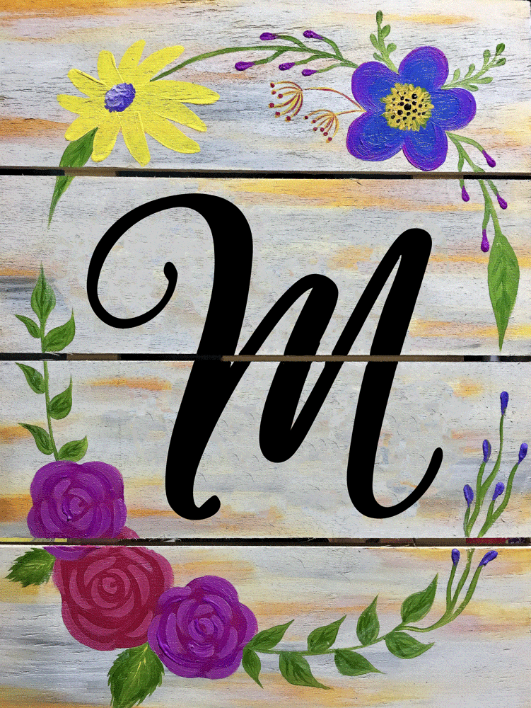 Monogram Sign Painting Class - Muse Marlborough