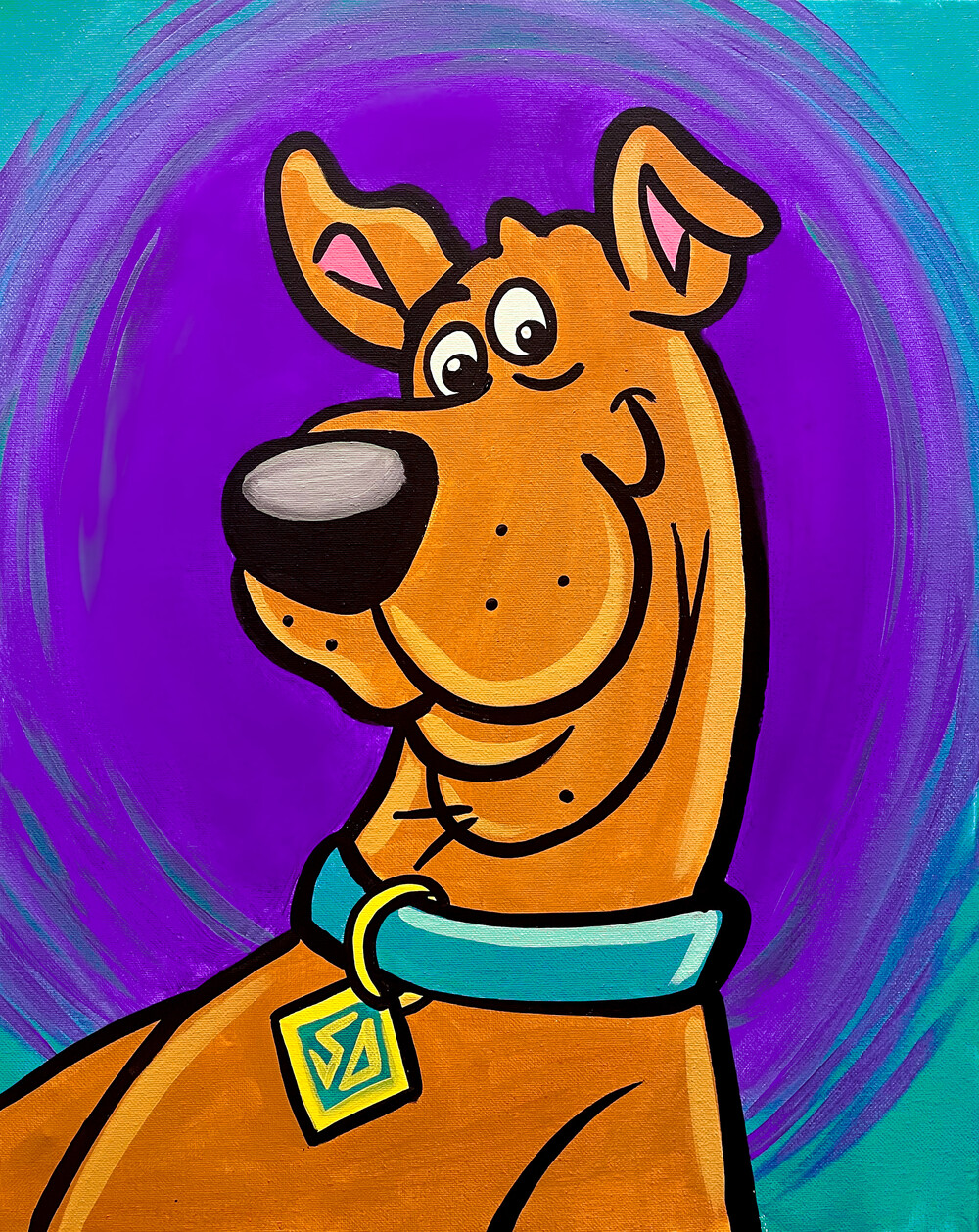 Scooby Doo Painting Class - Muse National Harbor