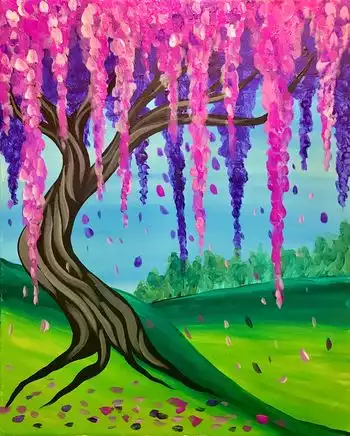 Canvas Painting Class on 07/18 at Muse Paintbar Gaithersburg