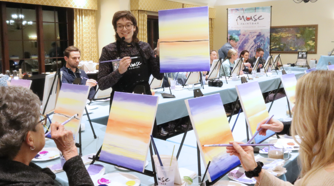 Offsite Private Parties Paint and Sip Parties Muse Paintbar