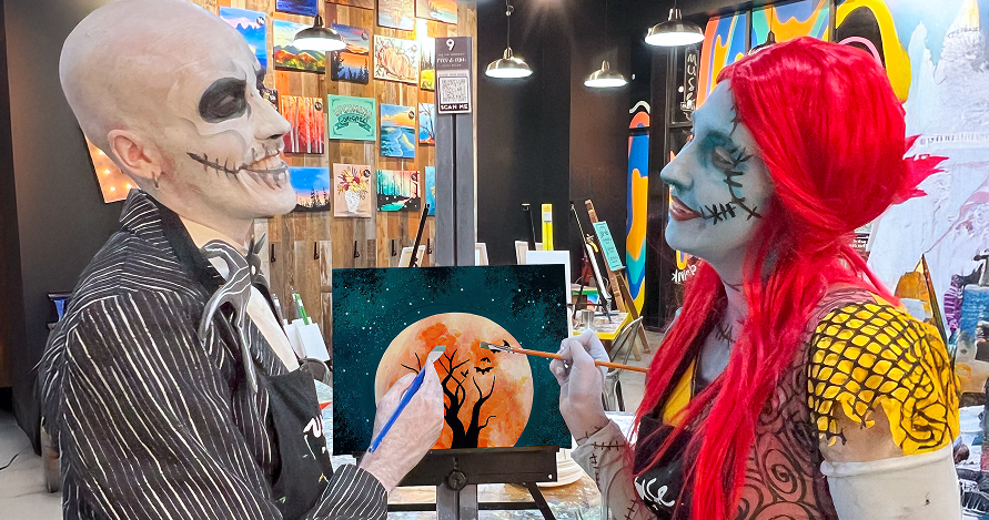 Richmond Halloween Paint n Sip Party