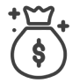 Money bag icon